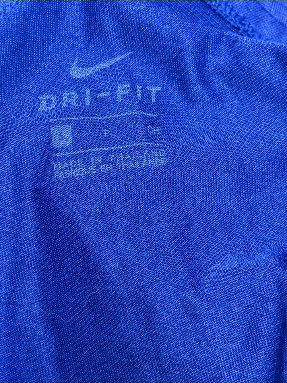 Nike Blue Dri-FIT Performance Tank Top - Picture 3 of 3